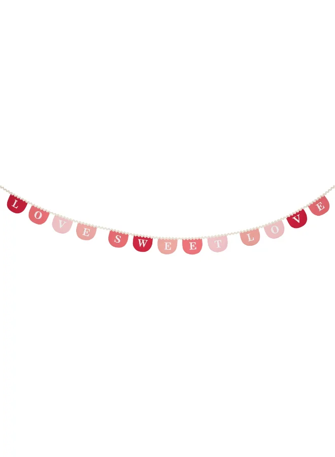 Meri Meri  Valentine's Fabric Garland  | Best Price UAE